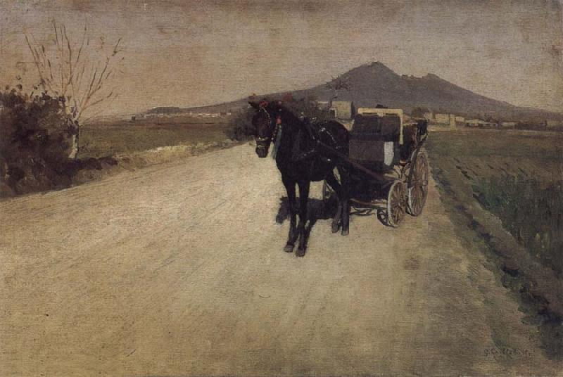 Gustave Caillebotte Road Sweden oil painting art